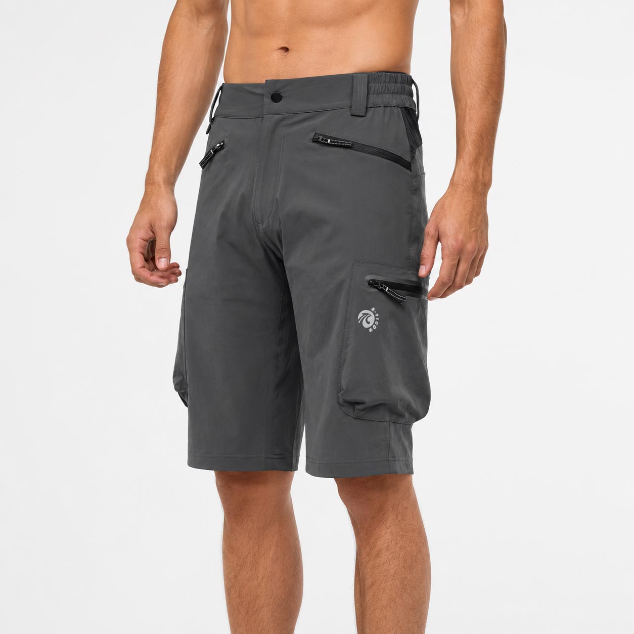 Multi-Pocket MTB Cycling Shorts - Men's