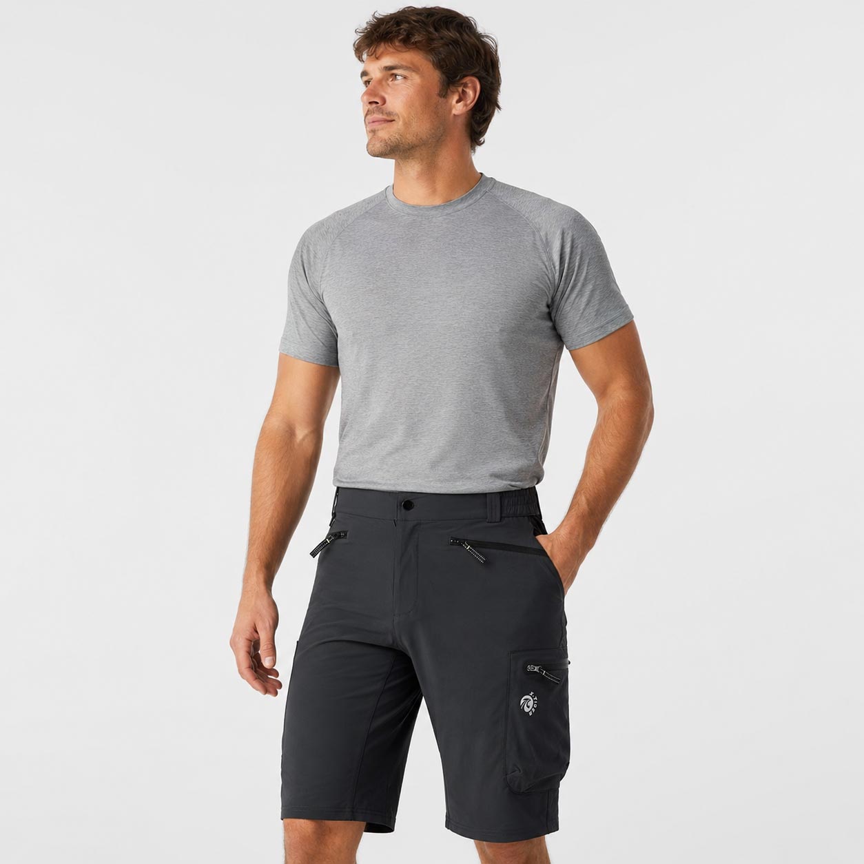 Multi-Pocket MTB Cycling Shorts - Men's