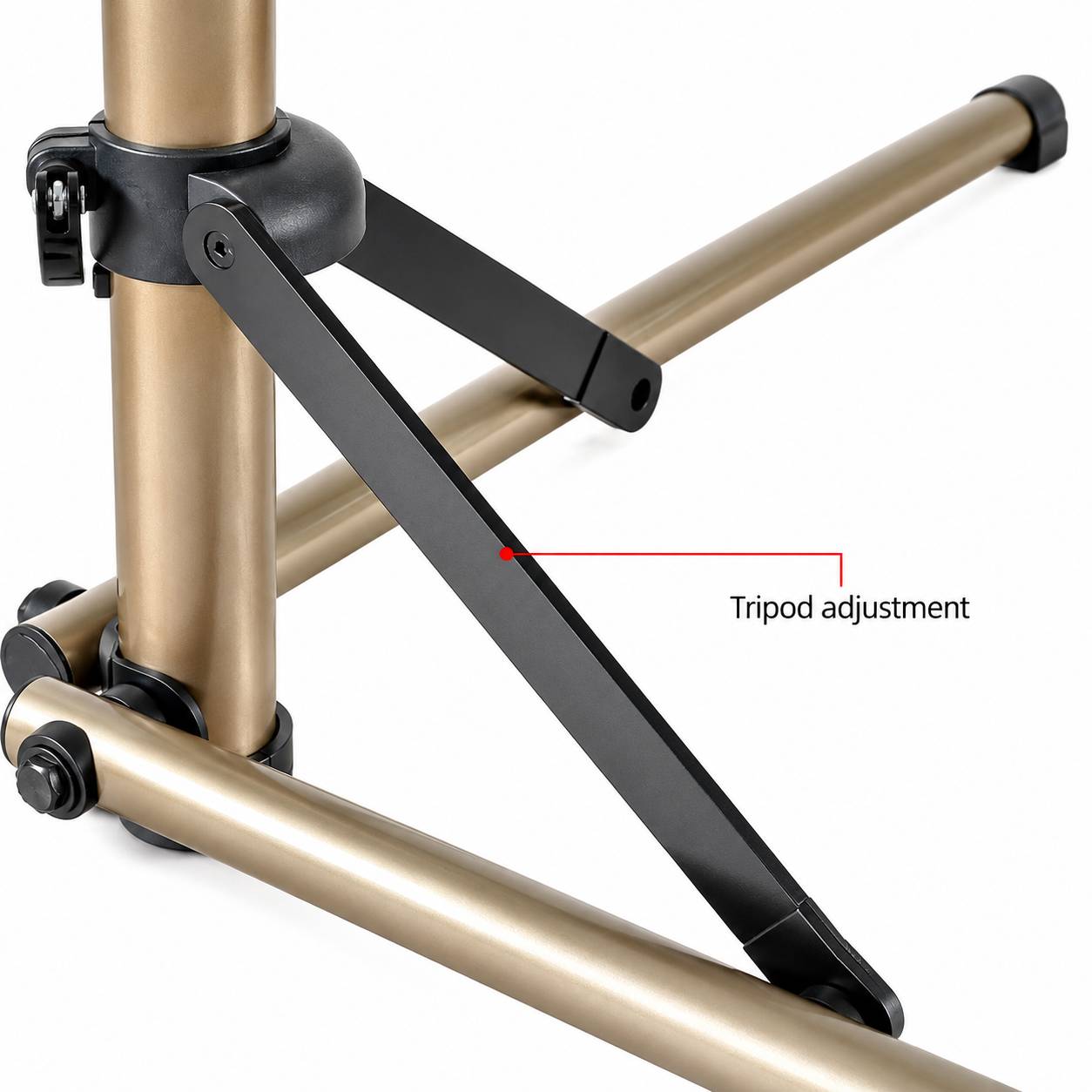 Foldable Bicycle Repair Stand with 360° Clamp & Tool Tray
