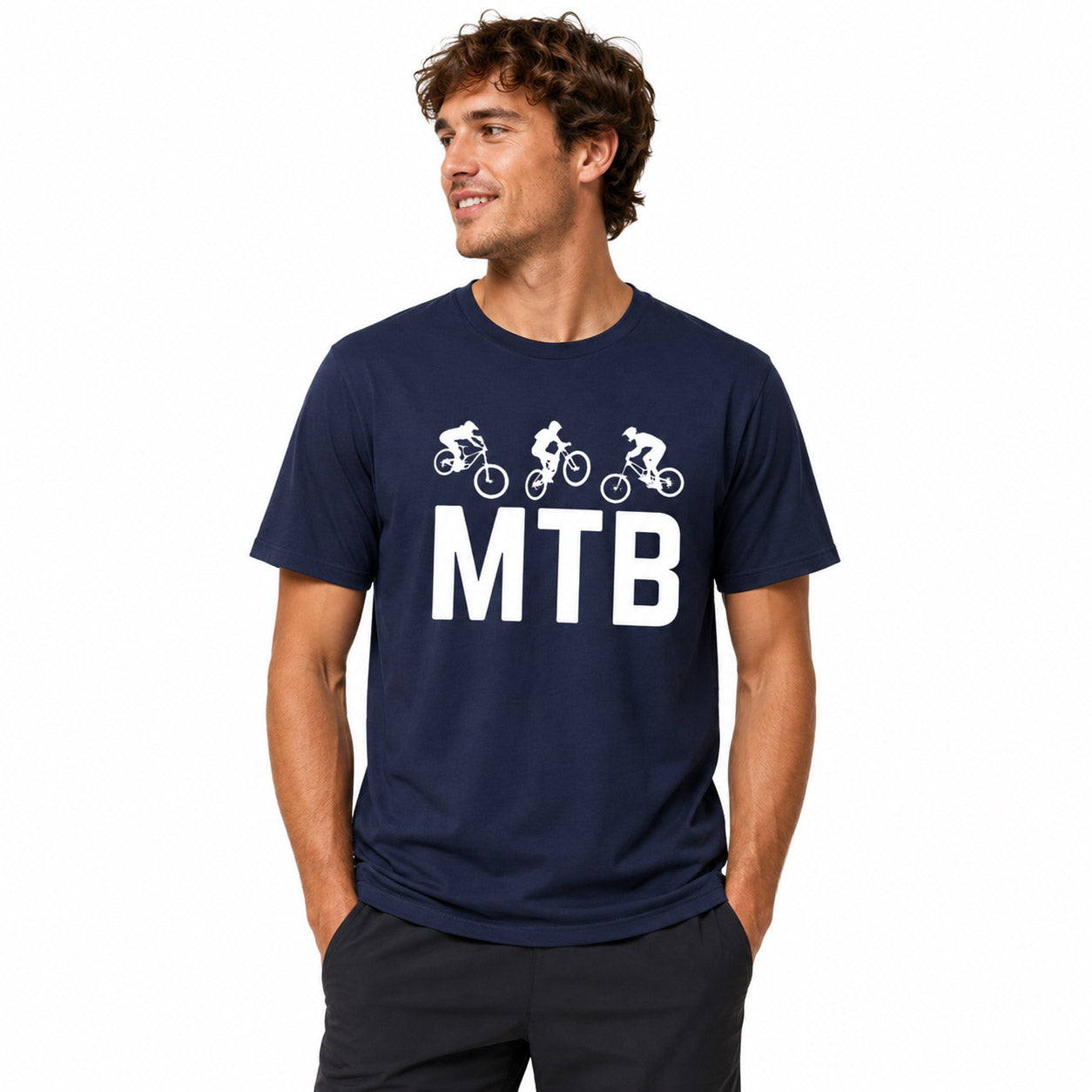 MTB Mountain Bike Graphic T-Shirt - Men’s