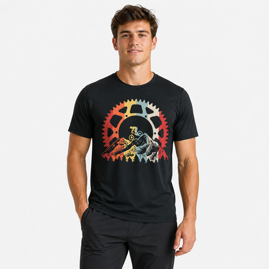 Mountain Bike Chainring Graphic T-Shirt – Men’s