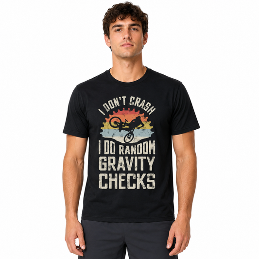 MTB Gravity Checks Graphic T-Shirt - Men's