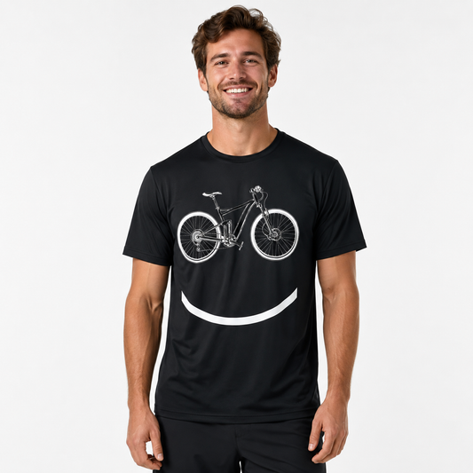 MTB Smile Bike Graphic T-Shirt - Men's