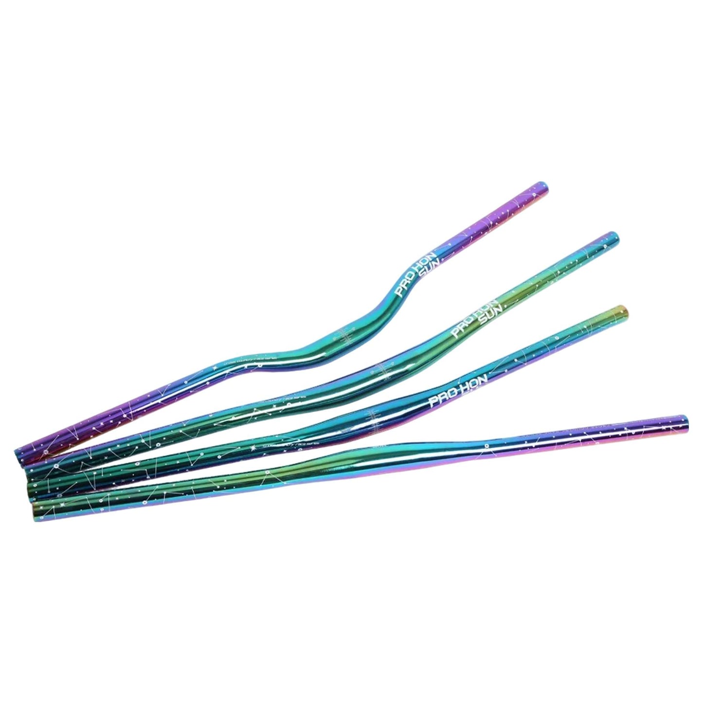 Colorful Alloy Handlebar – 31.8mm MTB and Road Bike Rainbow Riser Bar