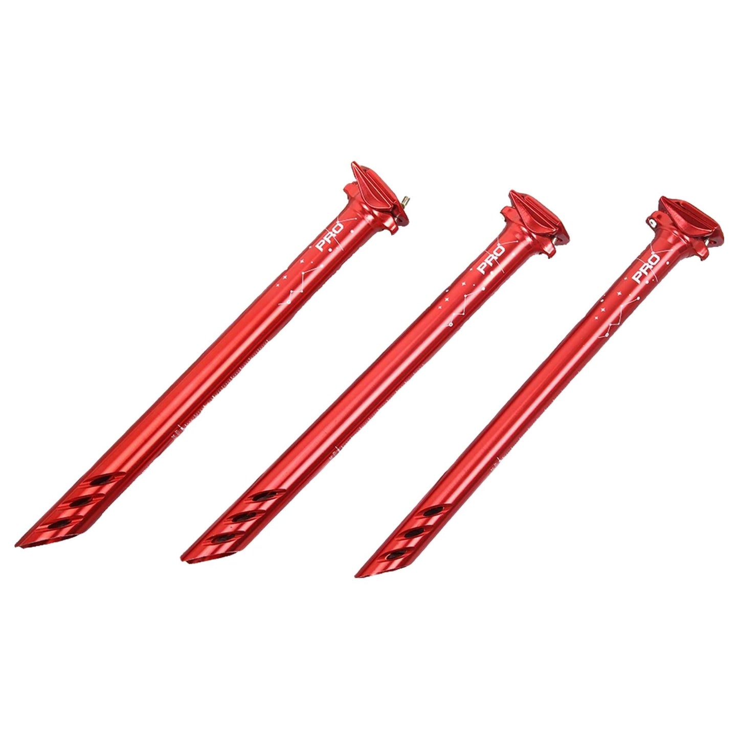 CNC Aluminum Alloy Seatpost - 27.2mm Rainbow | Precision Engineering for Ultimate Road and Mountain Biking Performance