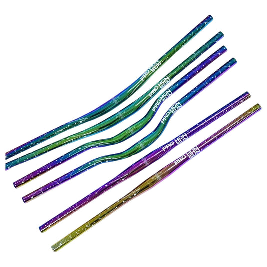 Colorful Alloy Handlebar – 31.8mm MTB and Road Bike Rainbow Riser Bar