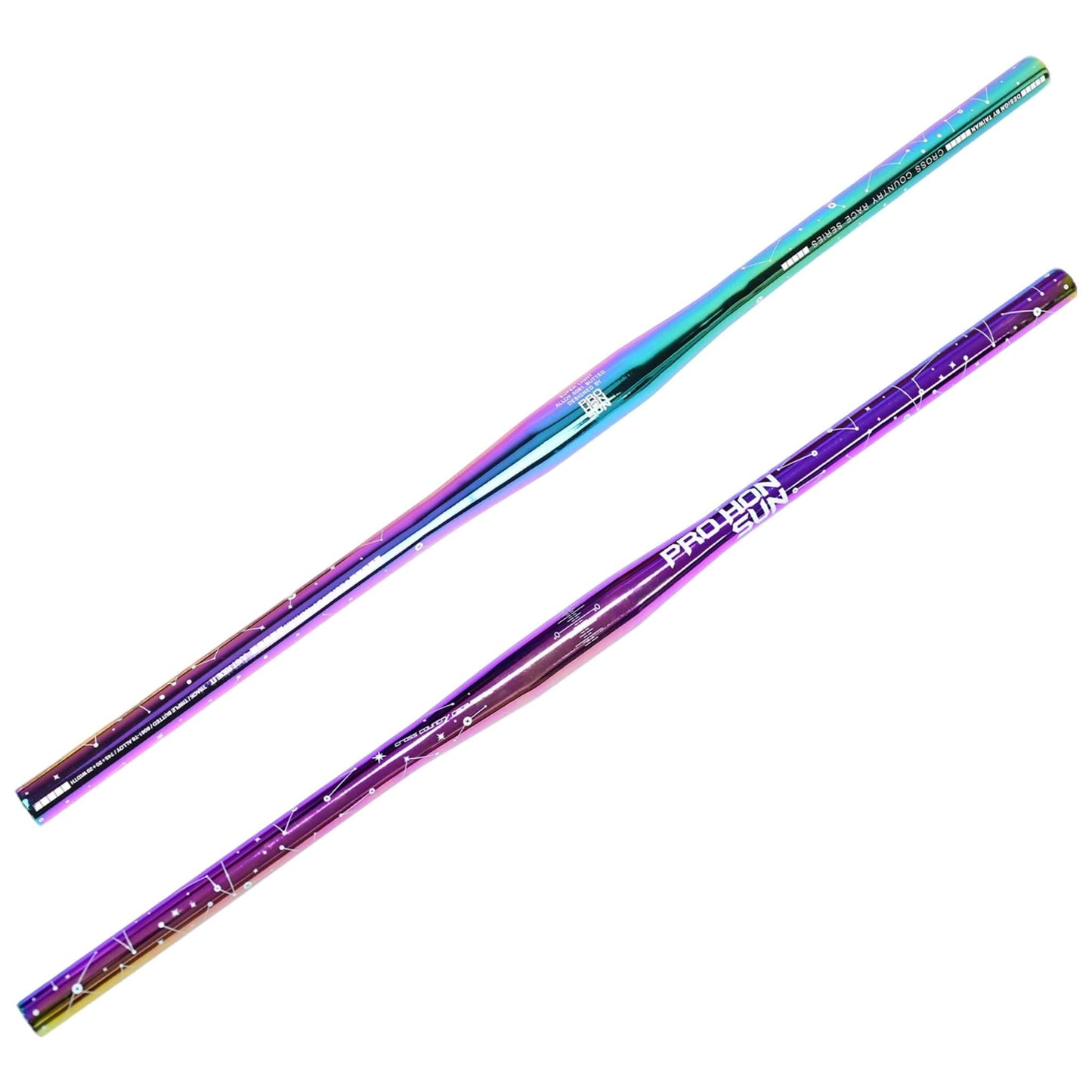 Colorful Alloy Handlebar – 31.8mm MTB and Road Bike Rainbow Riser Bar