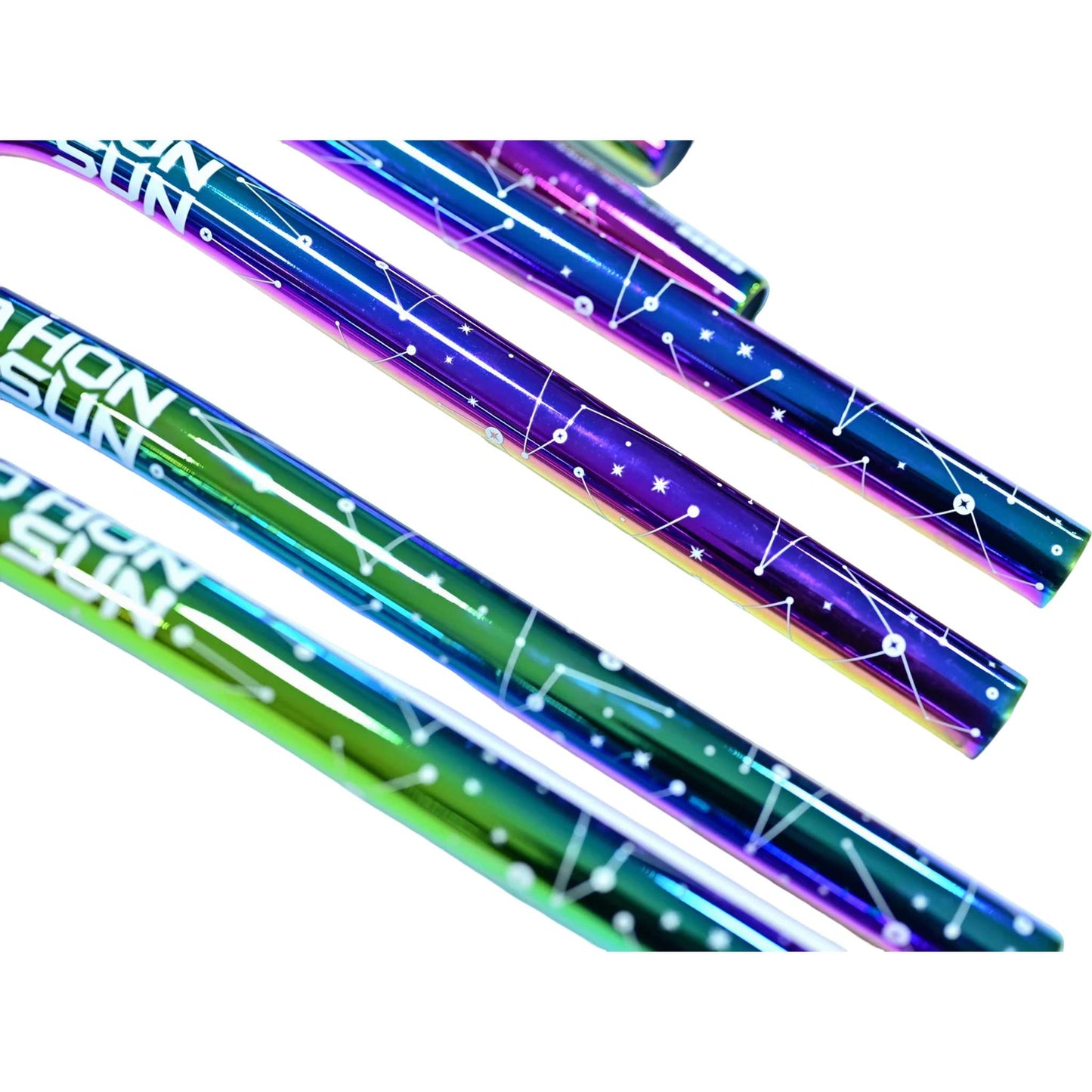 Colorful Alloy Handlebar – 31.8mm MTB and Road Bike Rainbow Riser Bar