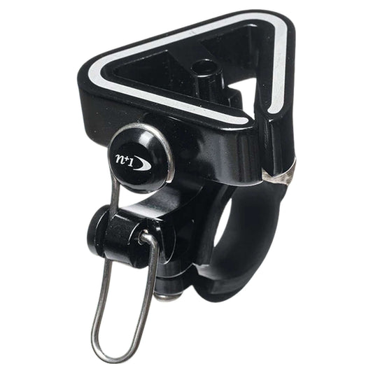 High-Fidelity Copper Alloy Triangle Bike Bell - Easy-Mount CNC Base for All Bikes