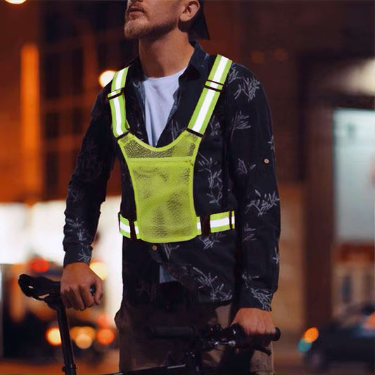 CycloneX Hi-Vis Reflective Cycling Vest