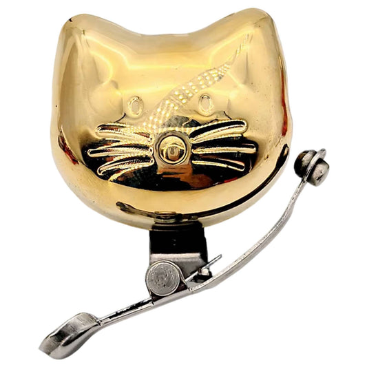 Copper Cat Bicycle Bell