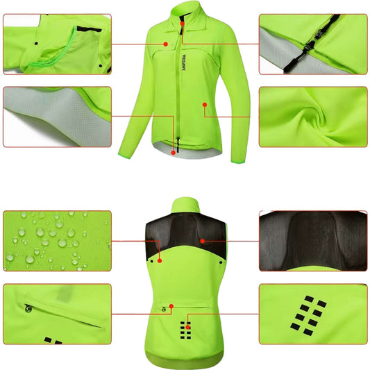 CycloneFlex Convertible Cycling Jacket - Woman's