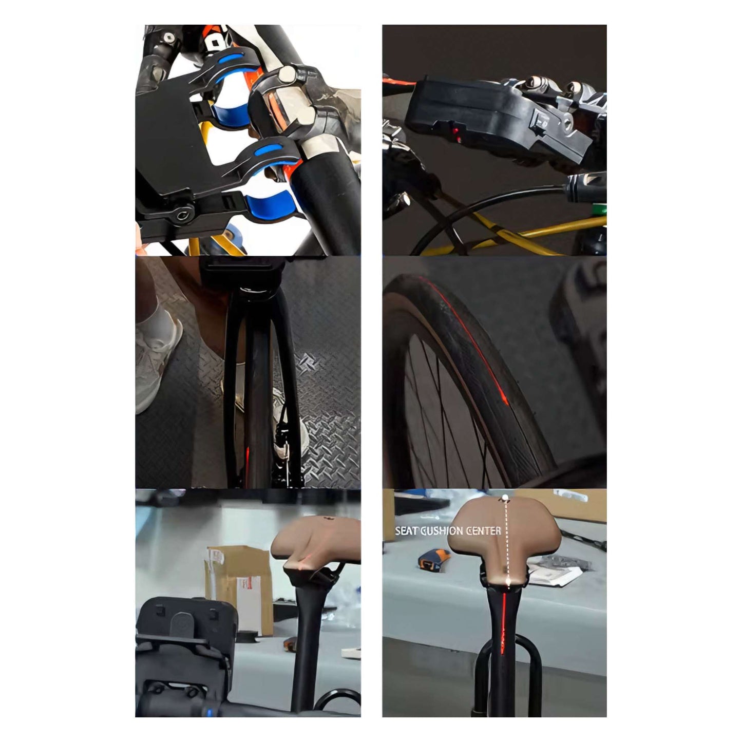 Bicycle Laser Alignment System