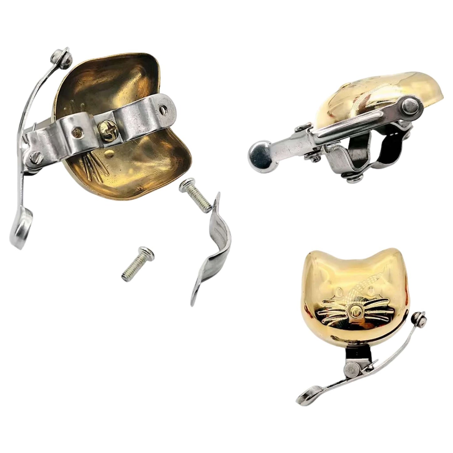 Copper Cat Bicycle Bell