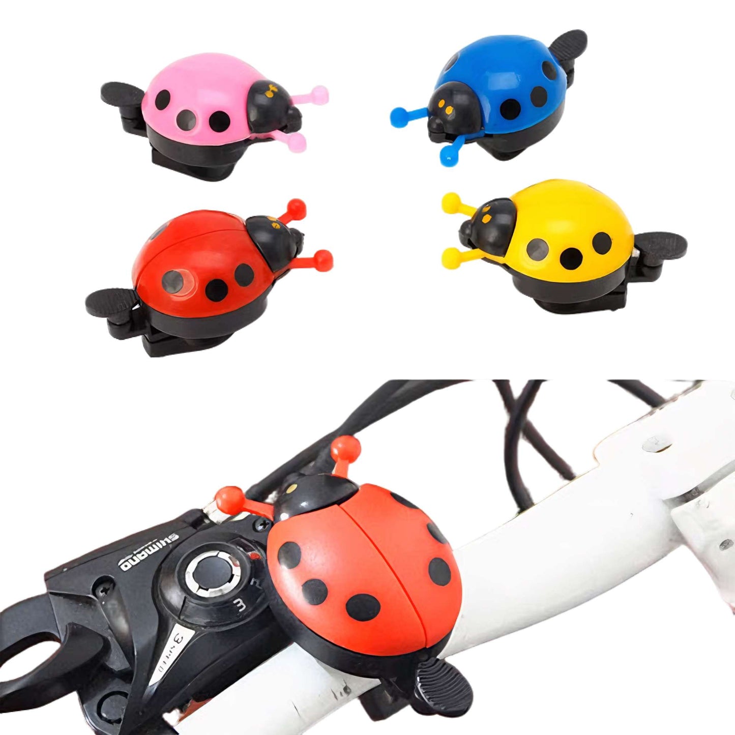 CrankSwarm LadyBug Bike Bell