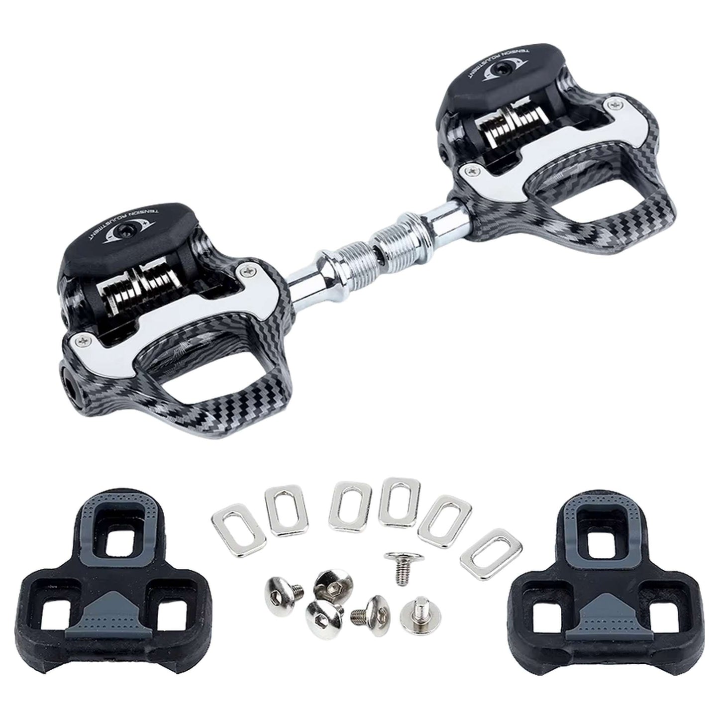 Ace Carbon Road Bike Pedals