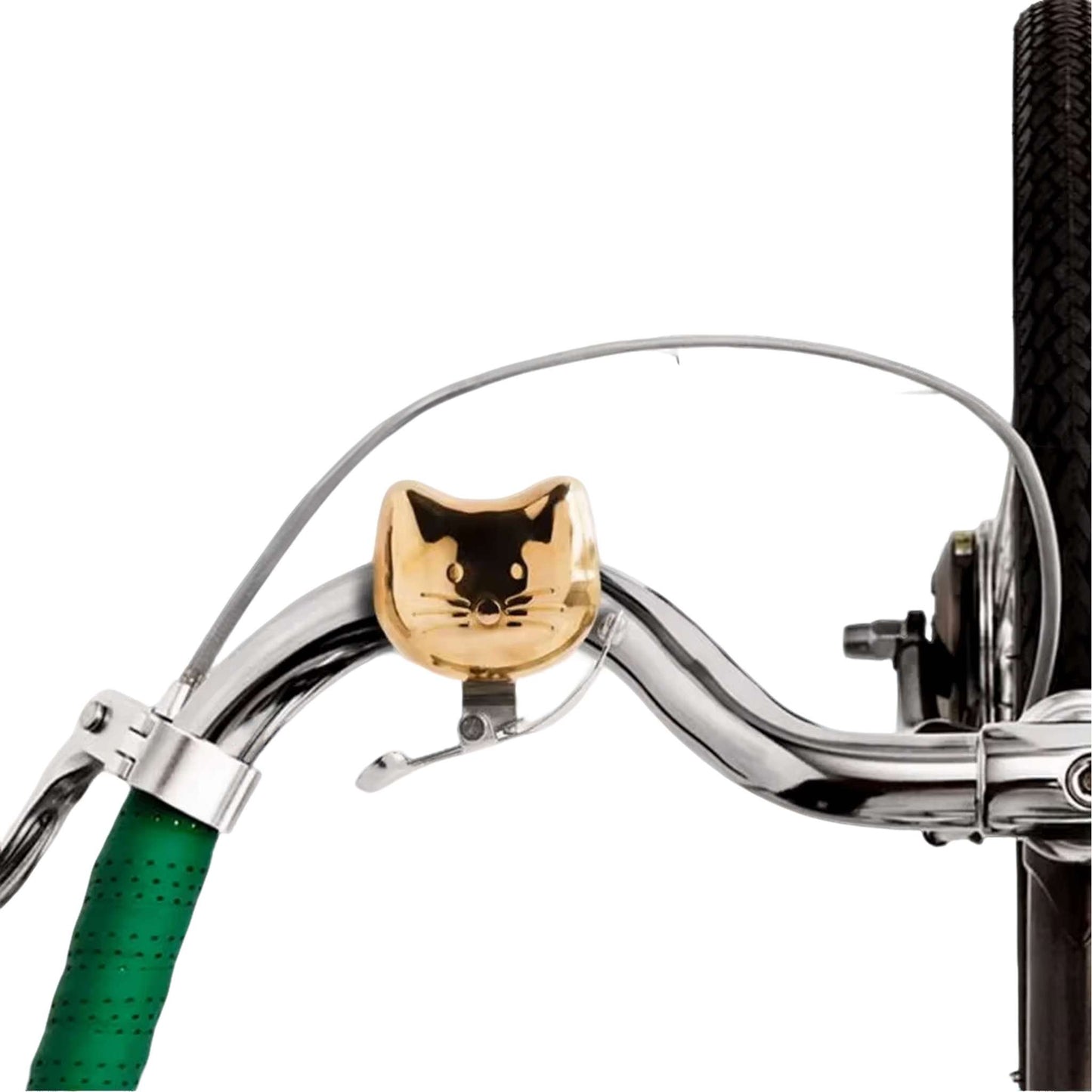 Copper Cat Bicycle Bell