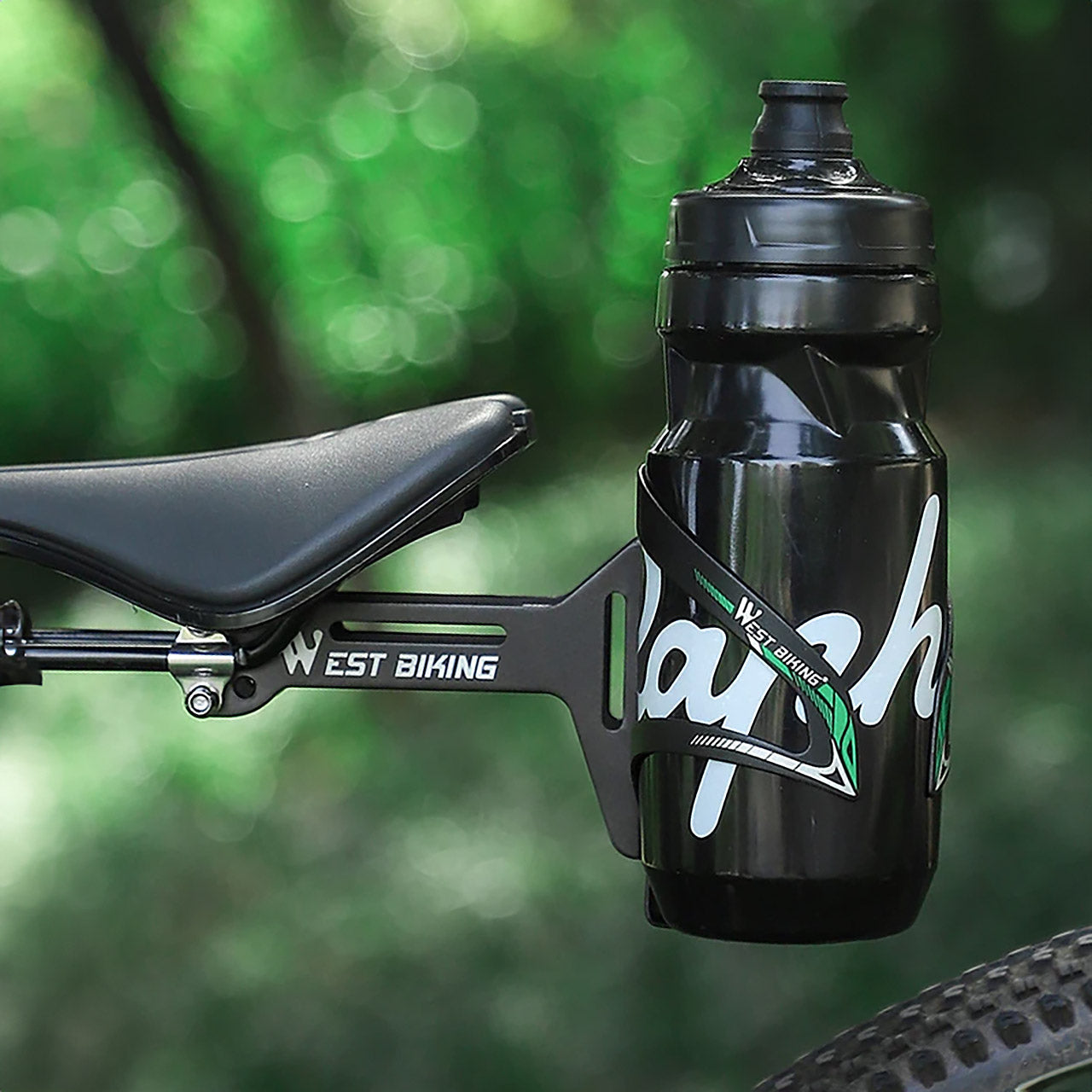 Dual Water Bottle Cage Extension Holder