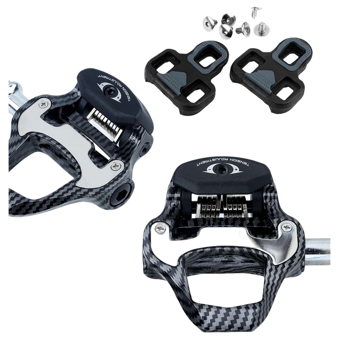 Ace Carbon Road Bike Pedals