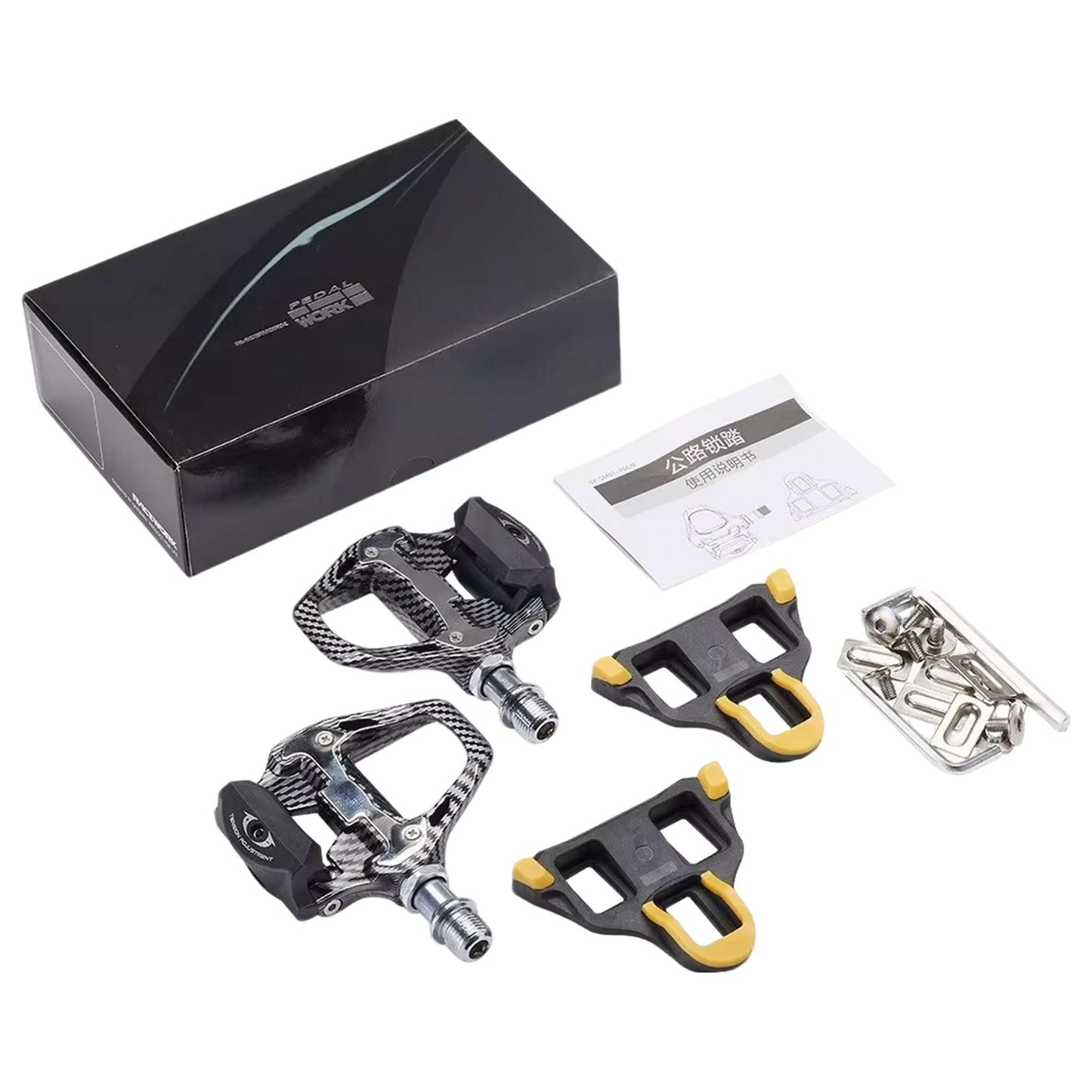 Ace Carbon Road Bike Pedals