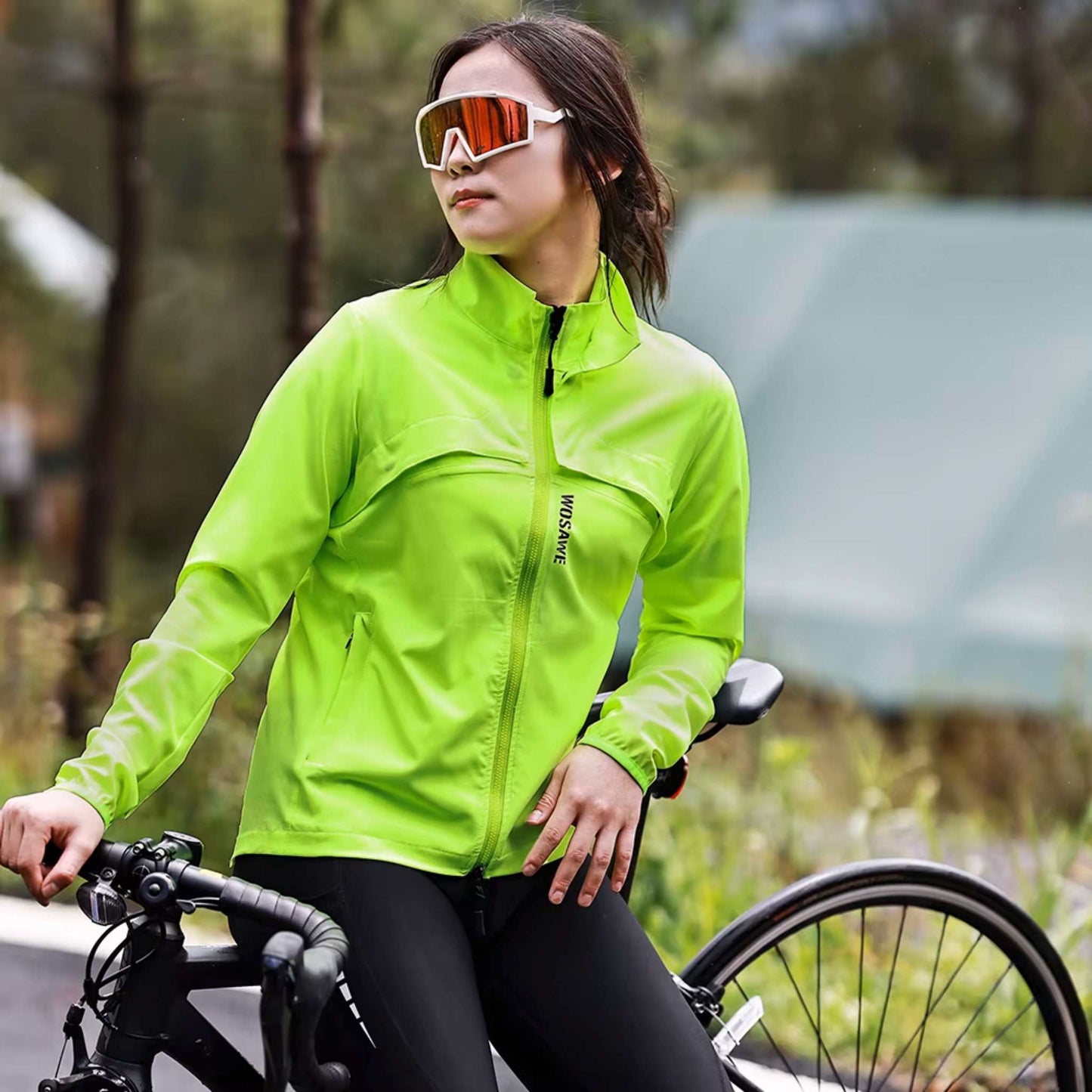 CycloneFlex Convertible Cycling Jacket - Woman's