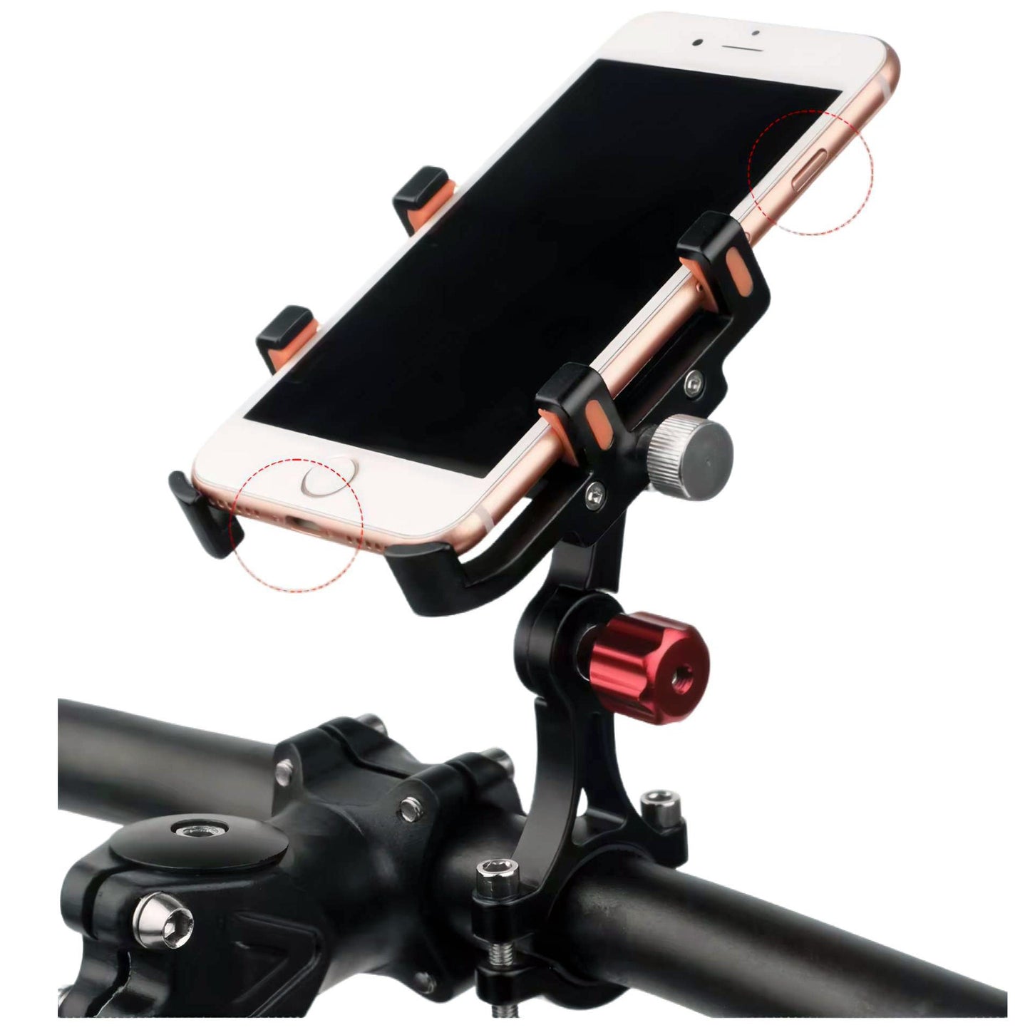 360° Rotatable Alloy Phone Mount