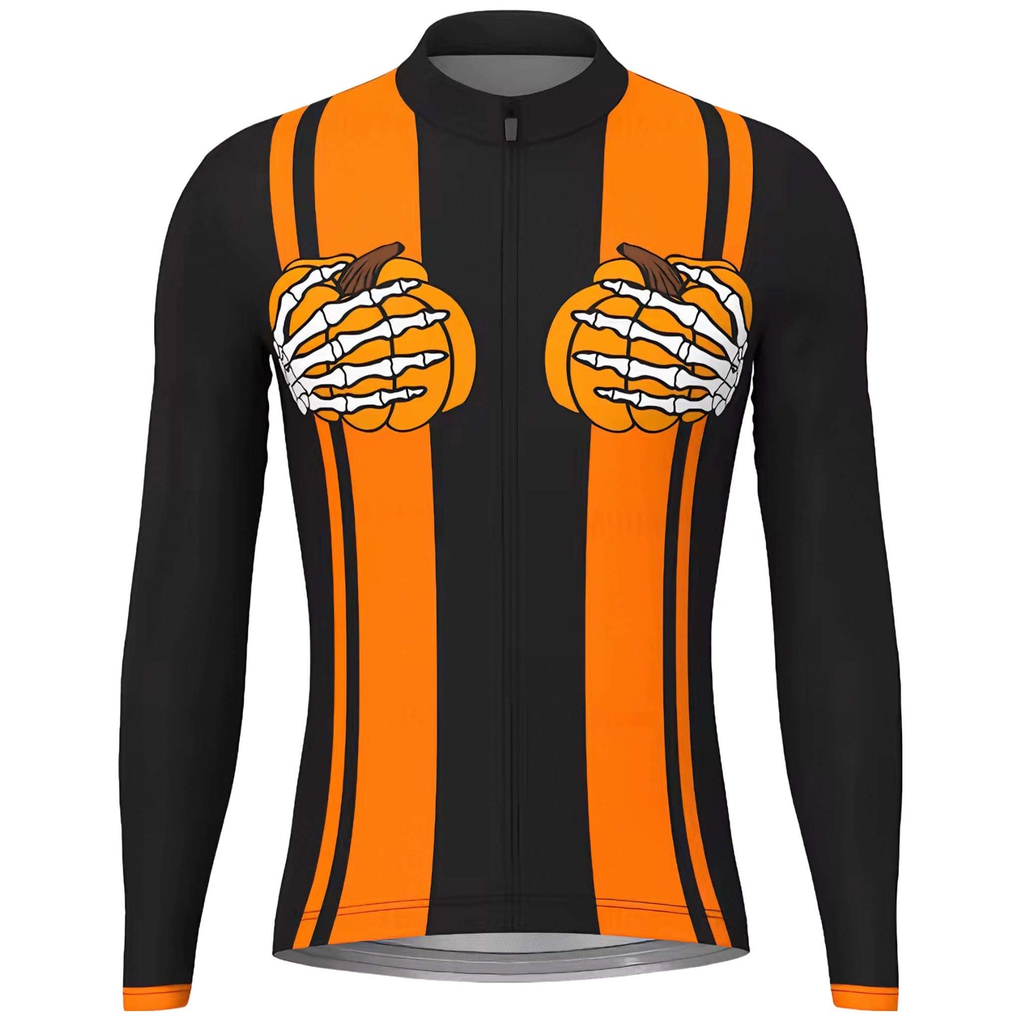 Halloween Thermal Fleece Cycling Jersey - Men's