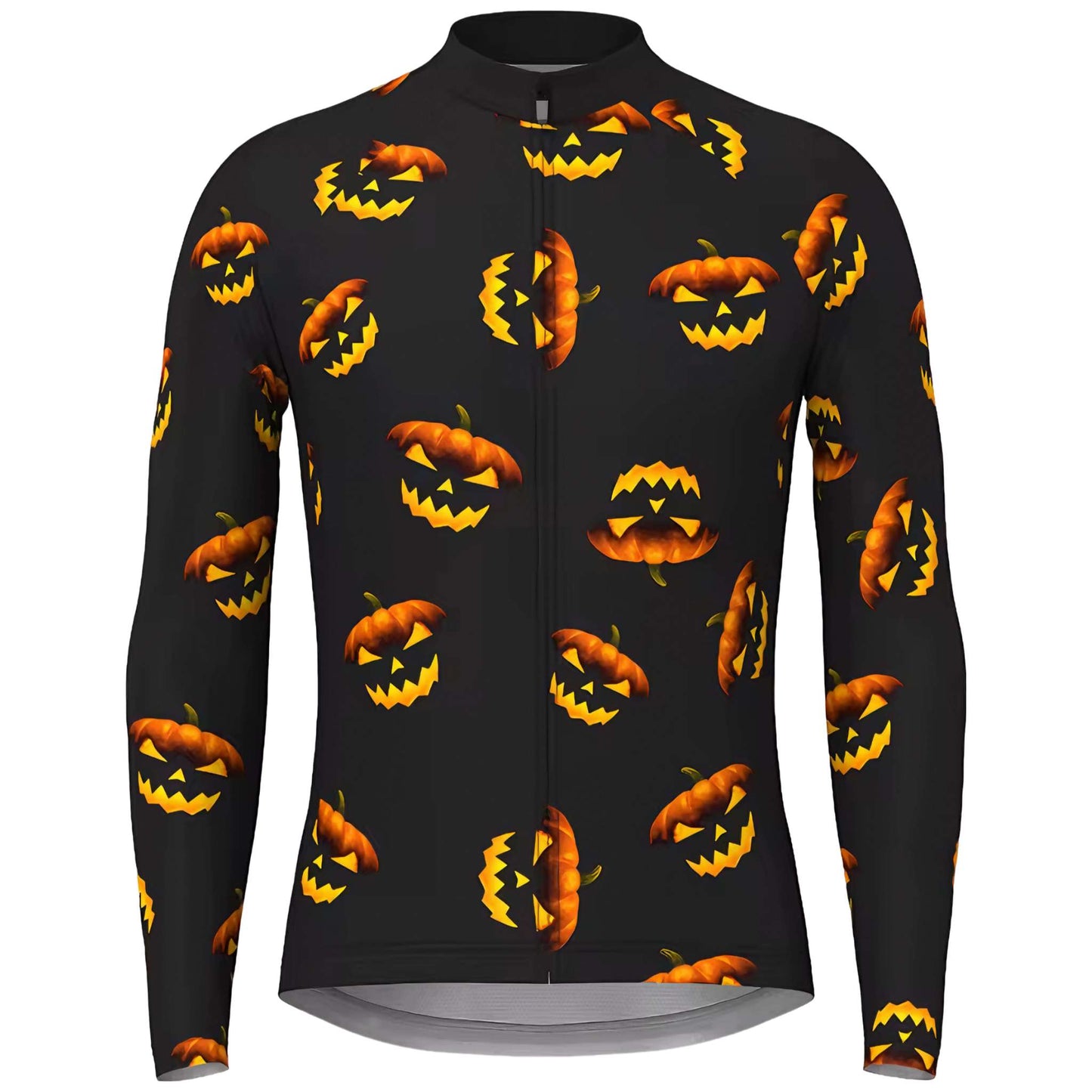 Halloween Thermal Fleece Cycling Jersey - Men's