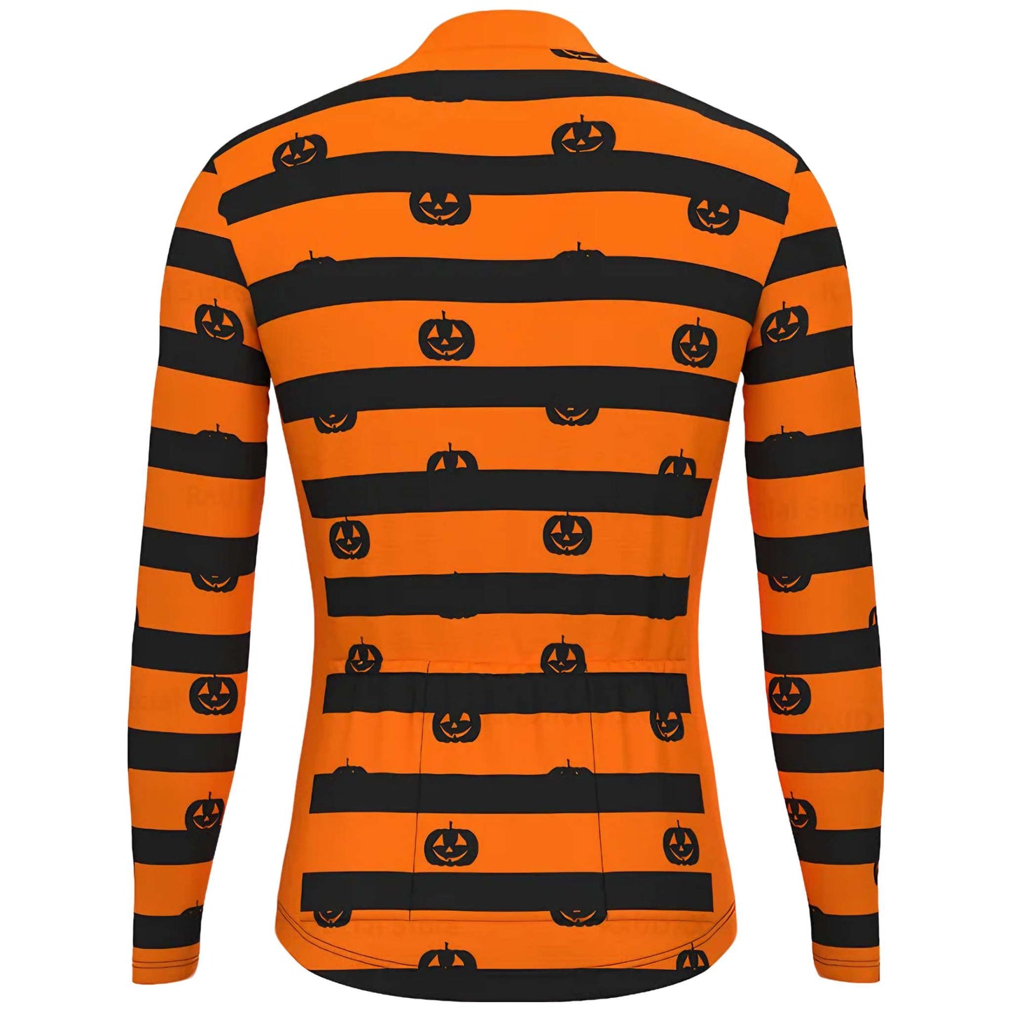 Halloween Thermal Fleece Cycling Jersey - Men's
