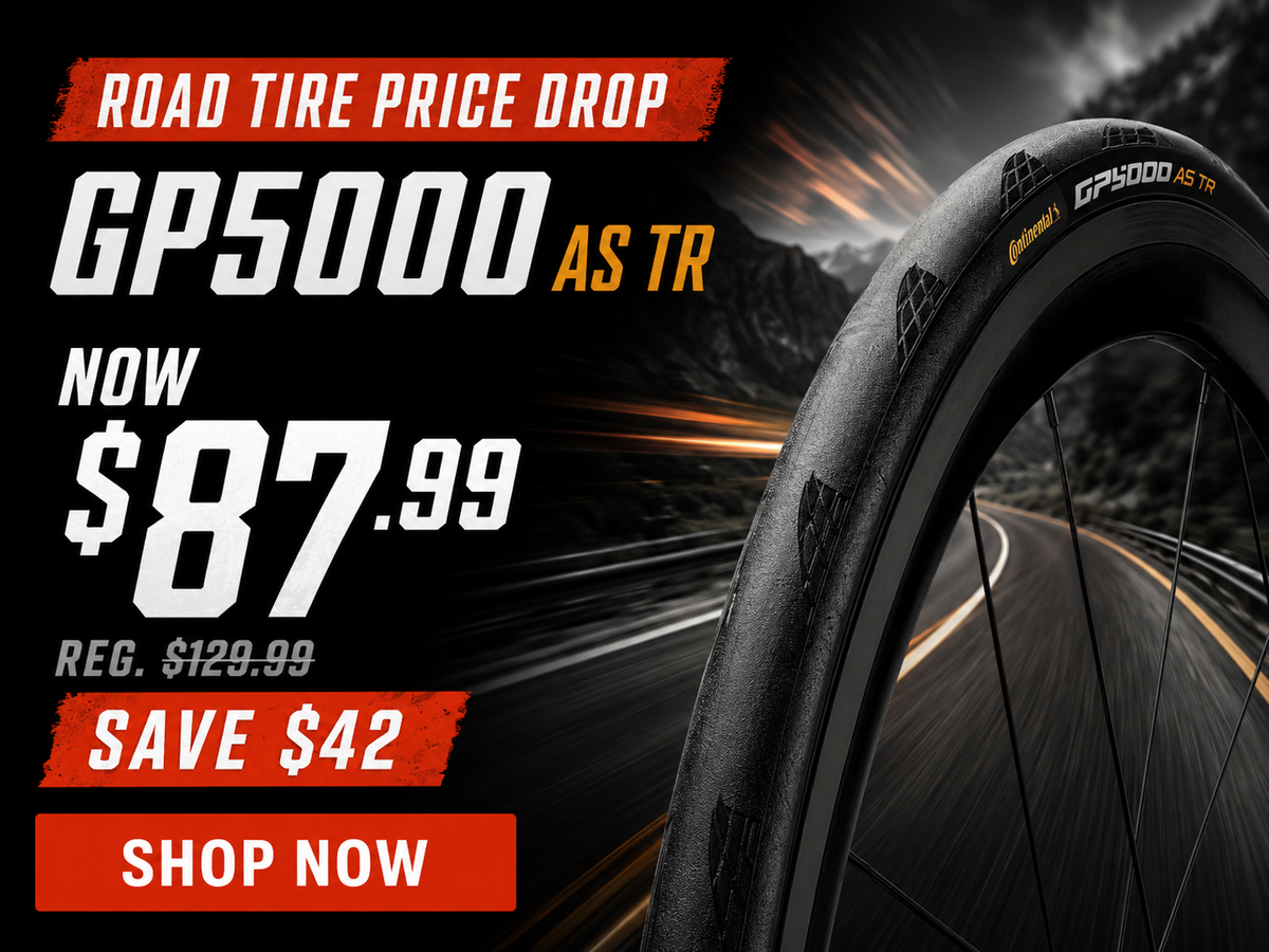 GP5000 AS TR road tire price drop to $87.99